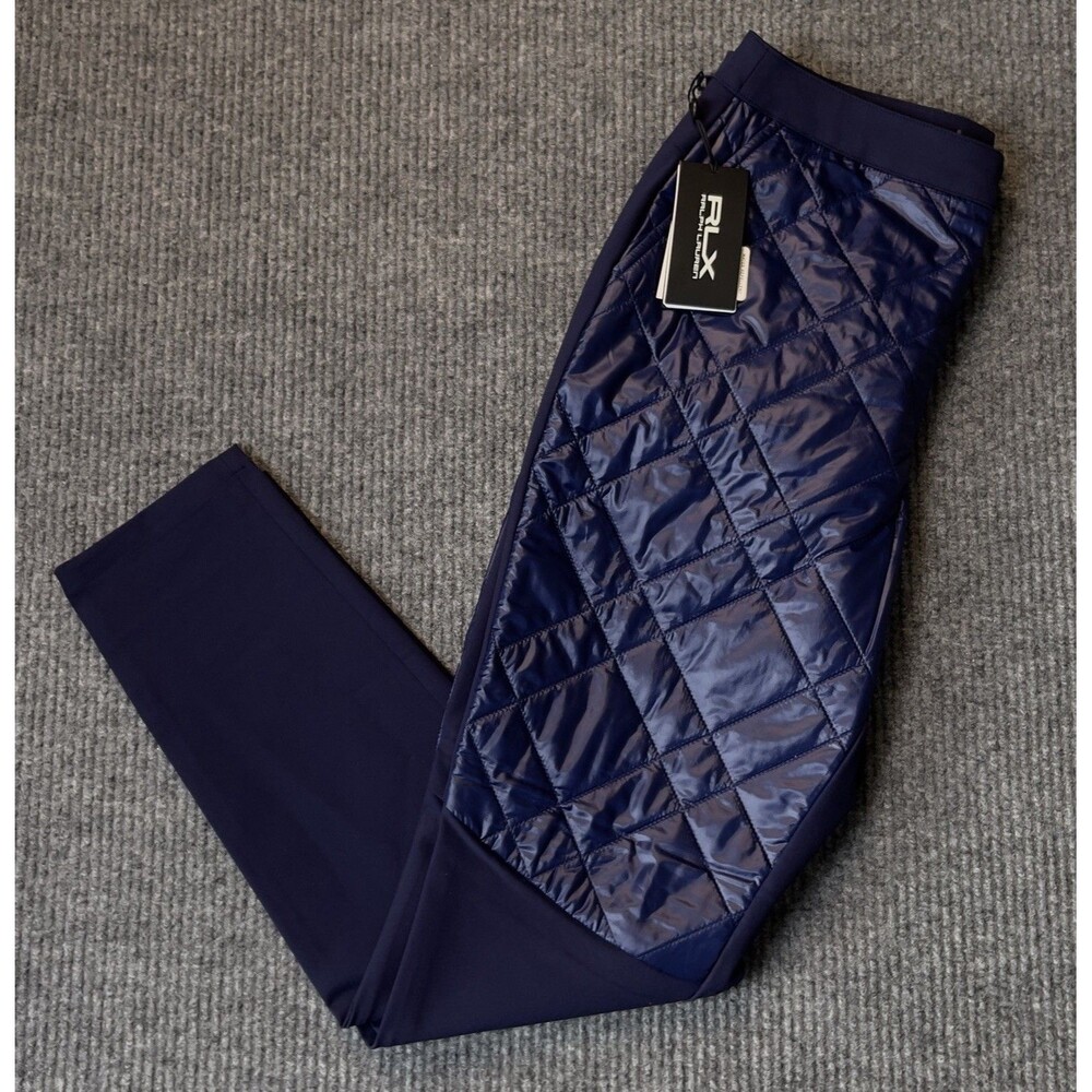RLX Ralph Lauren Women Size Medium Insulated Golf Pants Refined Navy NEW